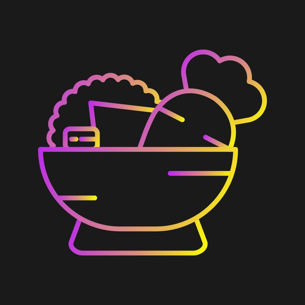 Salad Vector Icon