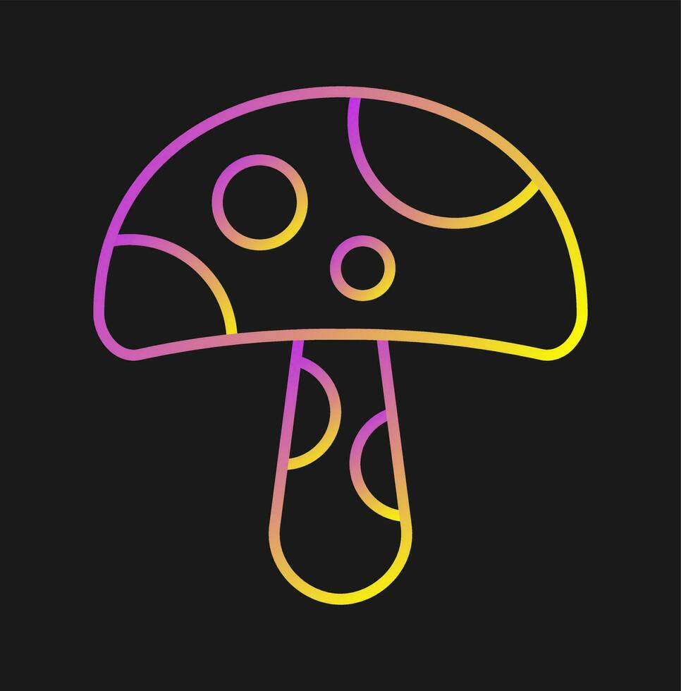 Mushroom Vector Icon