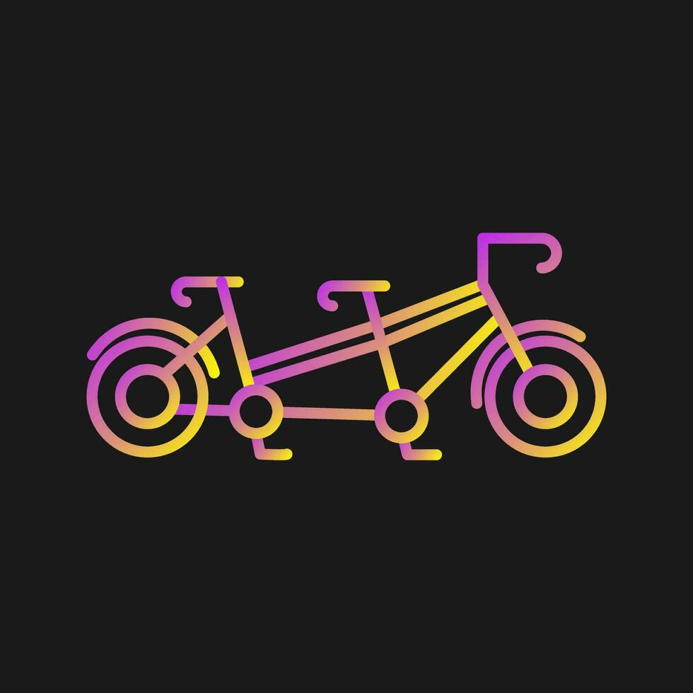 Tandem Vector Icon