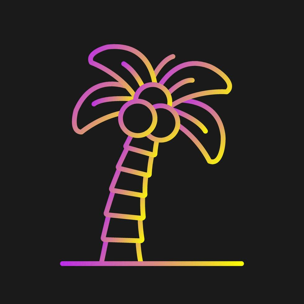 Palm Tree Vector Icon