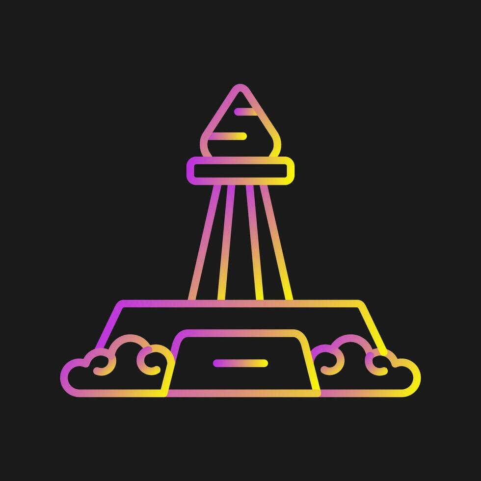 Obelisk Vector Icon