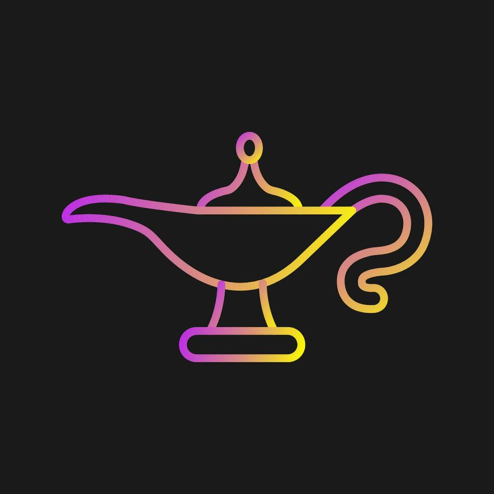 Genie Lamp Vector Icon