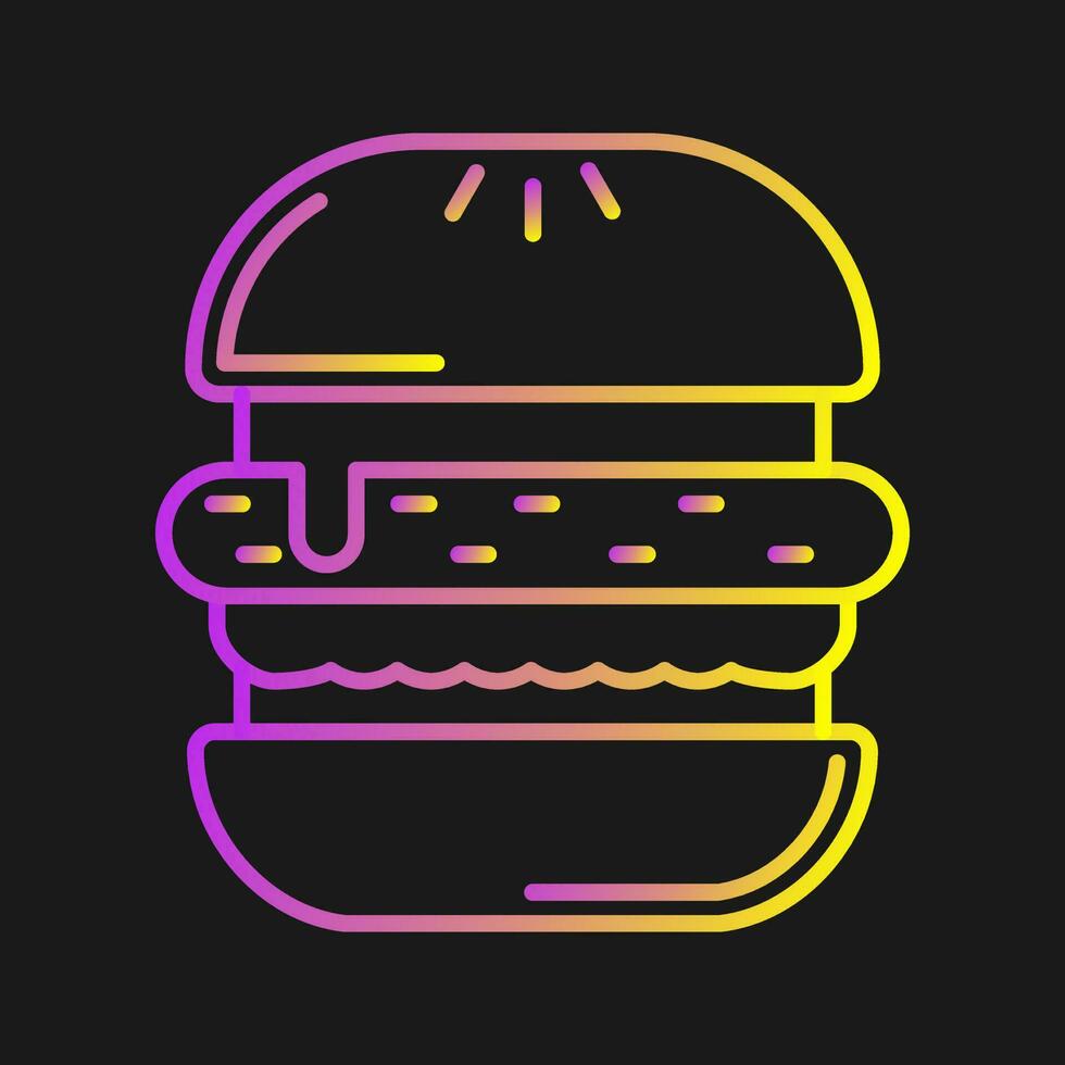 Burger Vector Icon