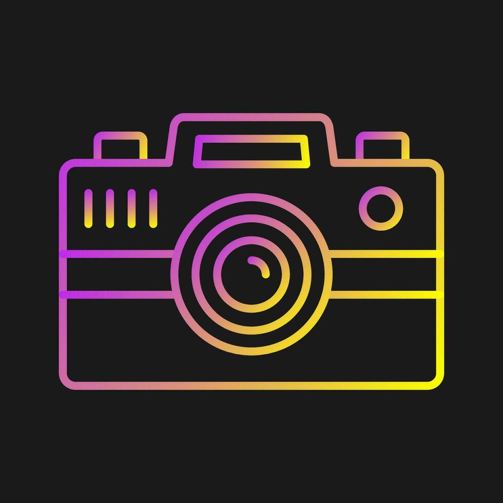 Photo Camera Vector Icon