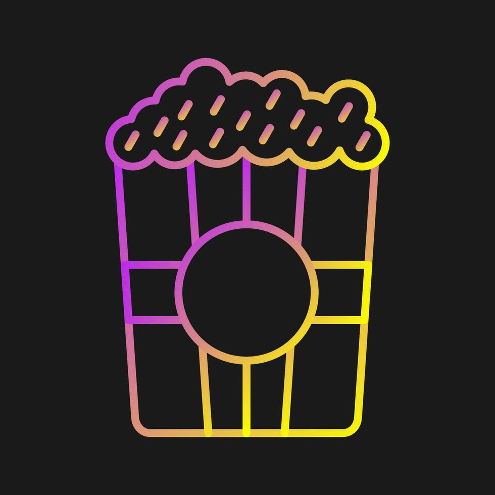 Popcorn Vector Icon
