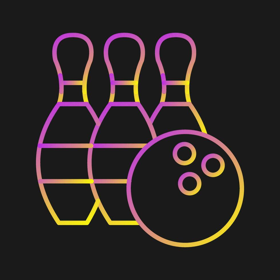 Bowling Vector Icon