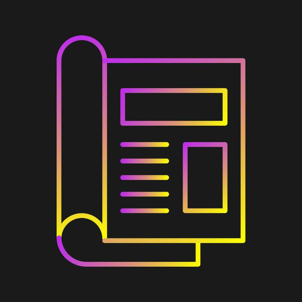 Magazine Vector Icon