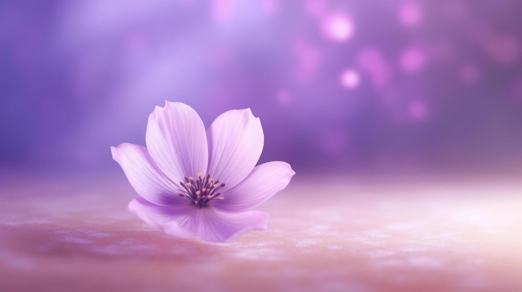 Violet flower background. Illustration photo