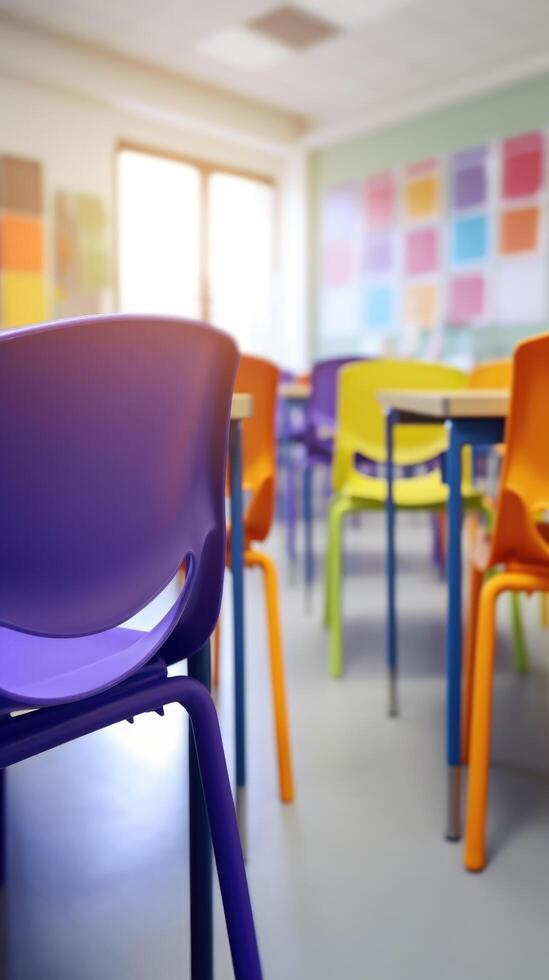 School class background. Illustration photo