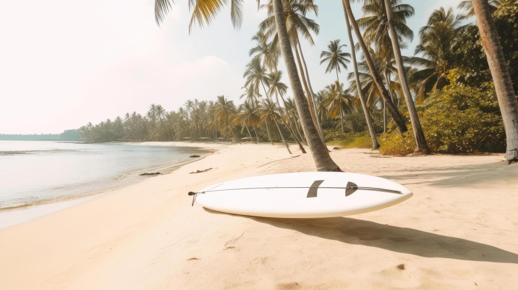 Surf board background. Illustration photo