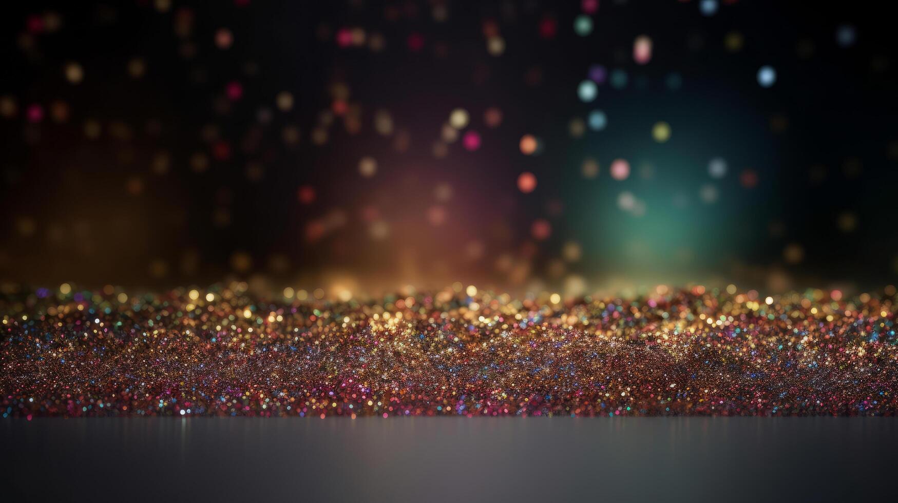 Glitter confetti background. Illustration photo