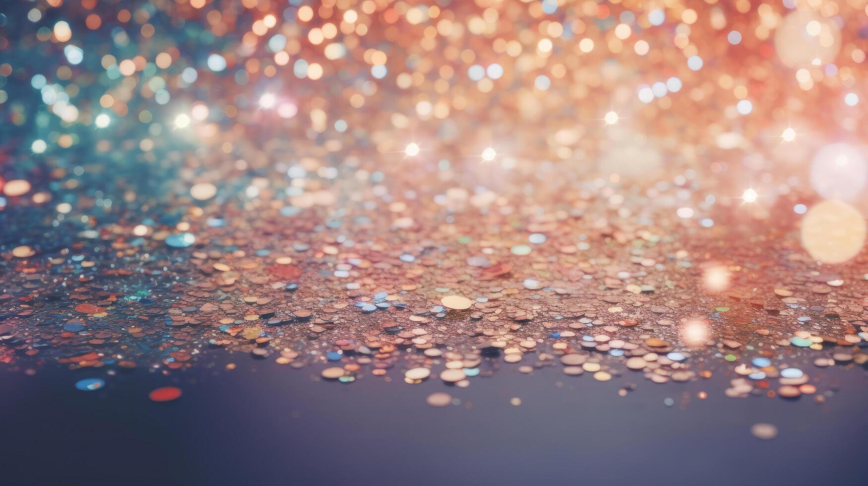 Glitter confetti background. Illustration photo