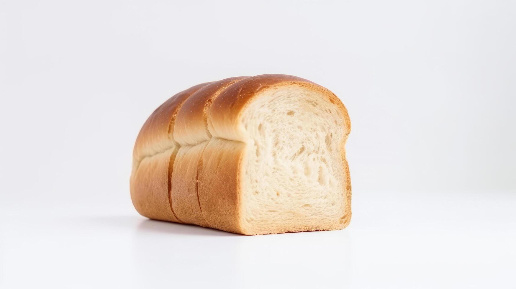 Fresh bread isolated. Illustration photo