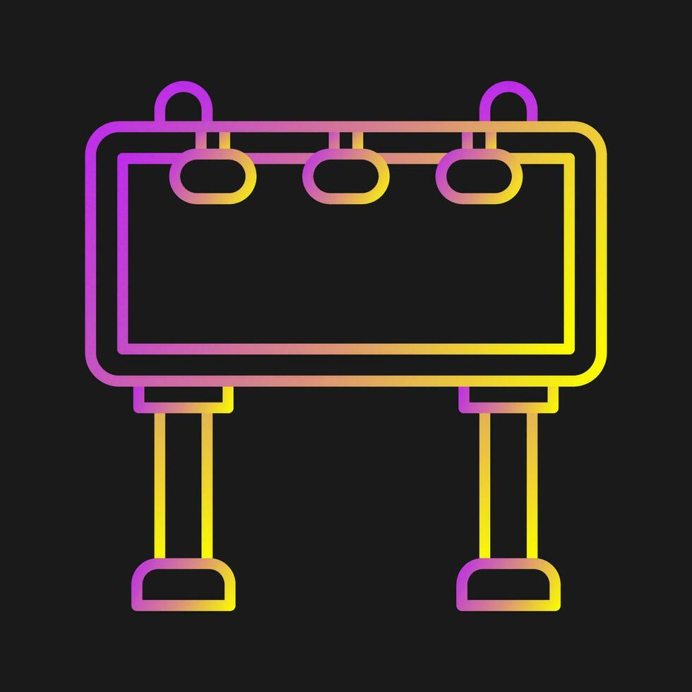 Road Banner Vector Icon