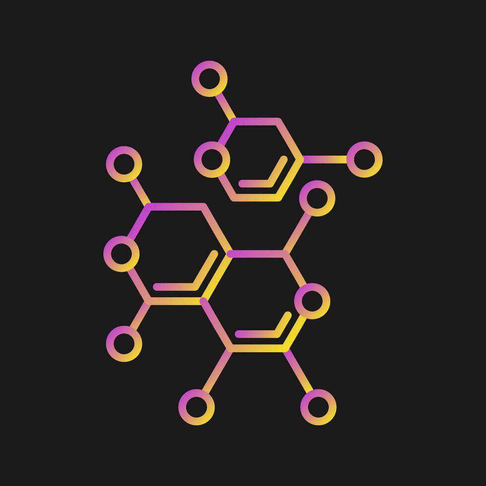 Molecules Vector Icon