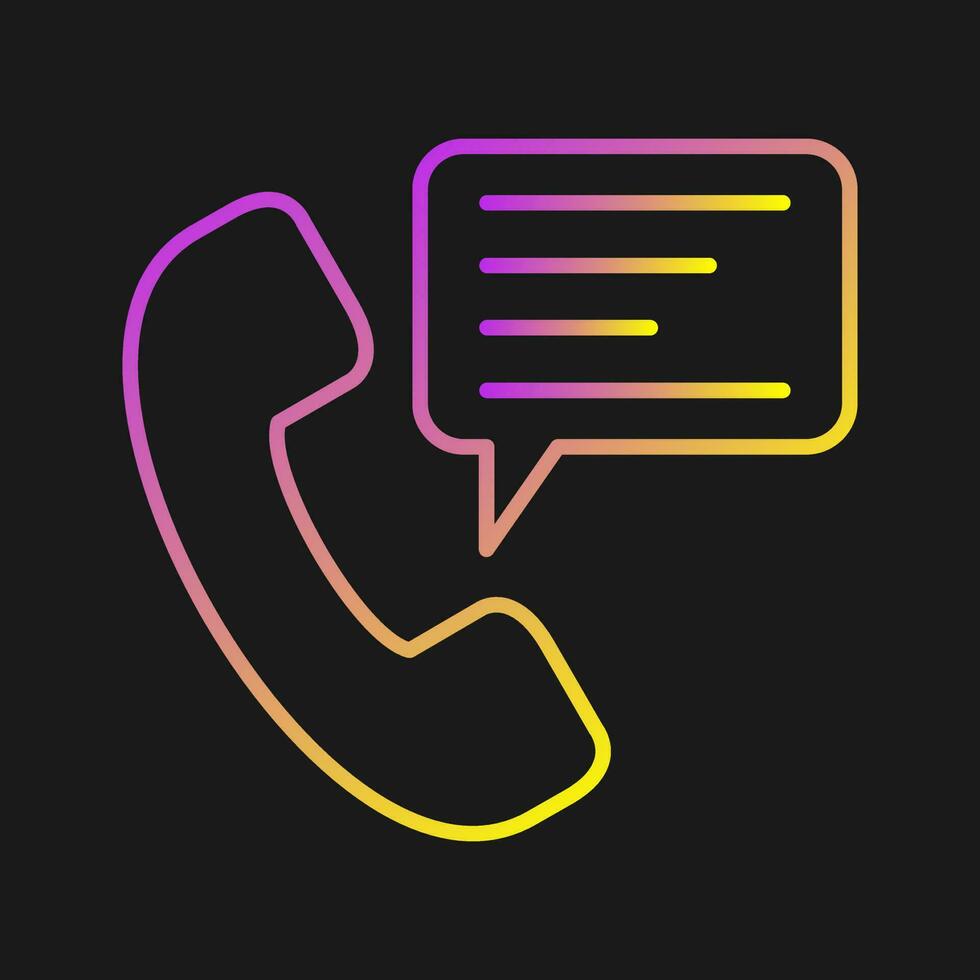 Hotline Vector Icon