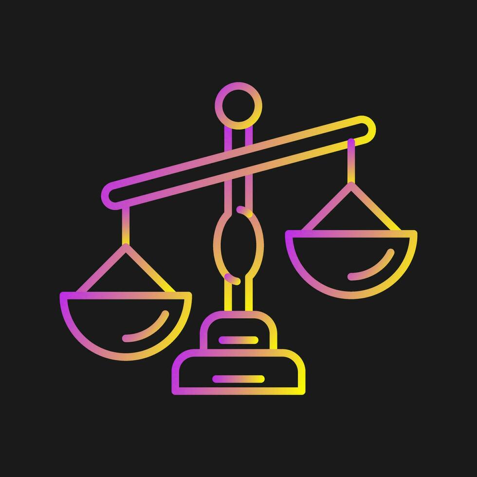 Inequality Vector Icon