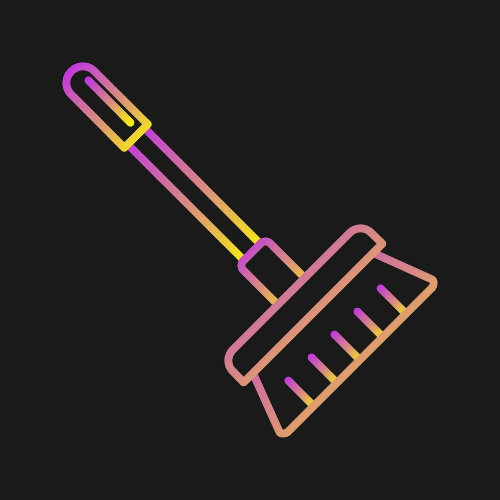 Broom Vector Icon