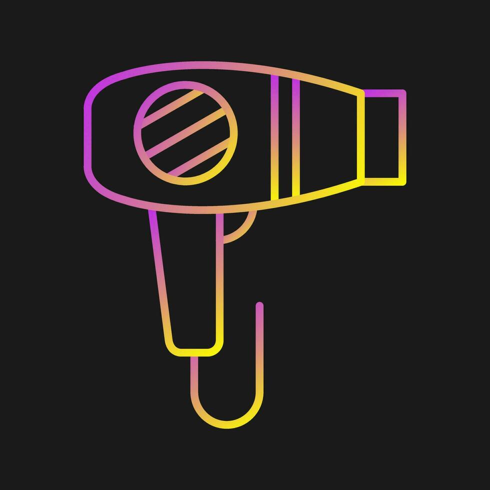 Hair Dryer Vector Icon