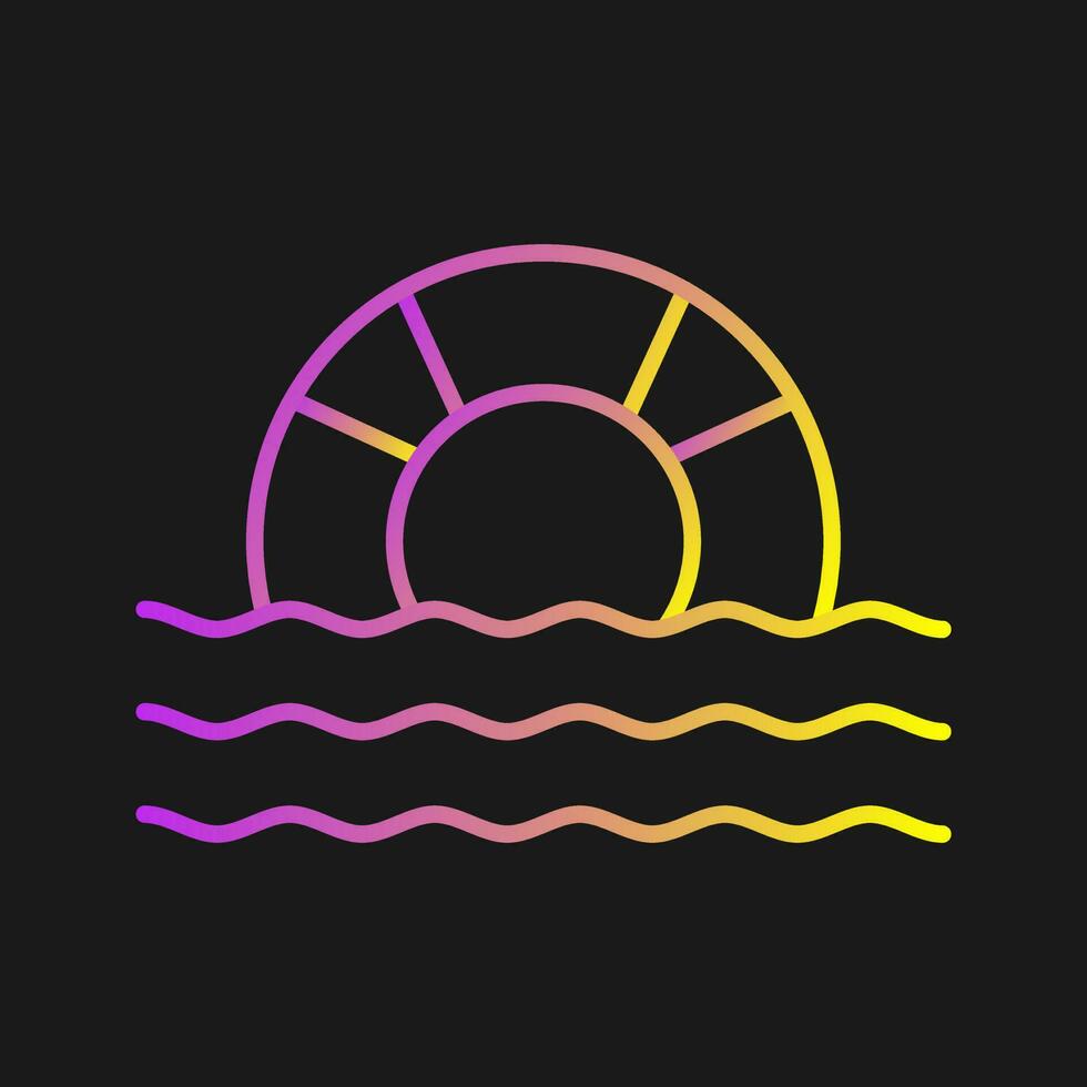 Float Vector Icon