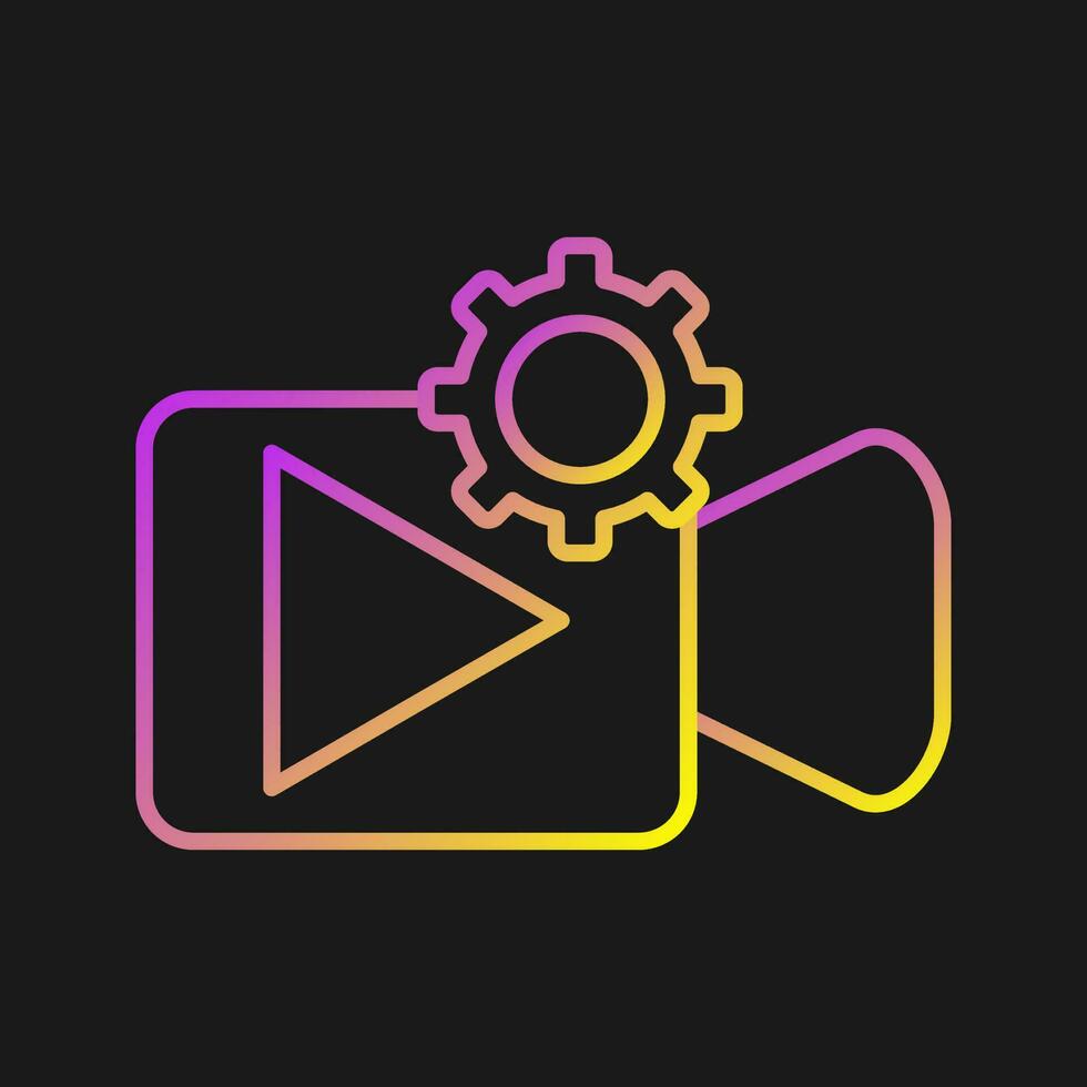 Video Mange Vector Icon