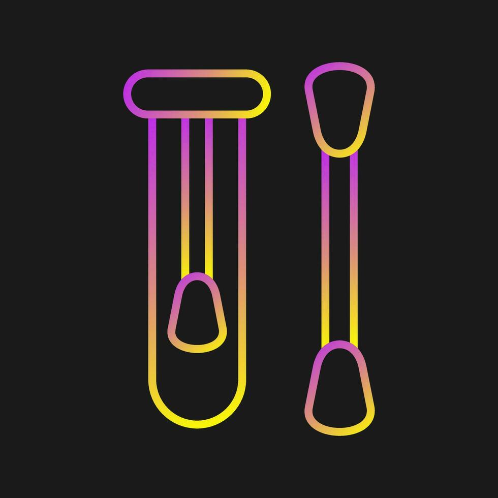 Cotton Swabs Vector Icon