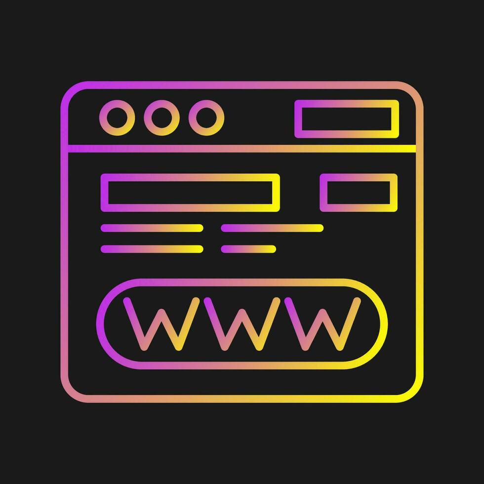 Browser Vector Icon