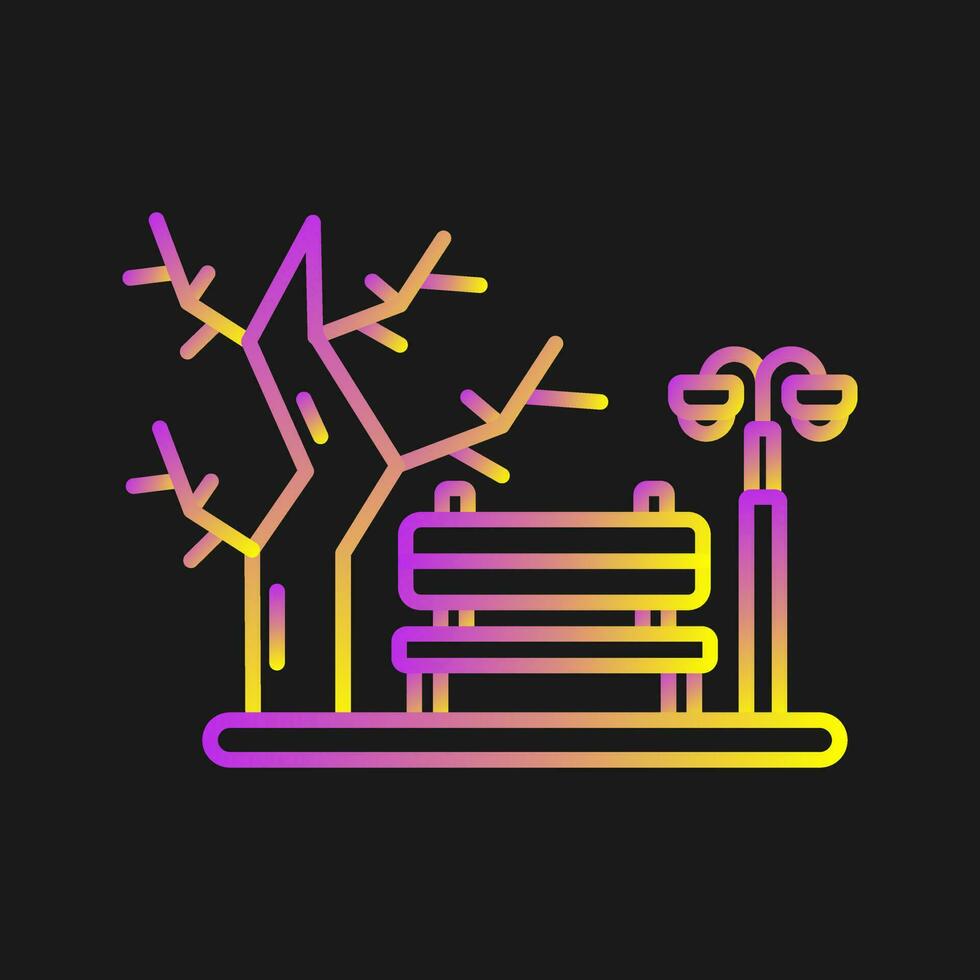 Park Vector Icon