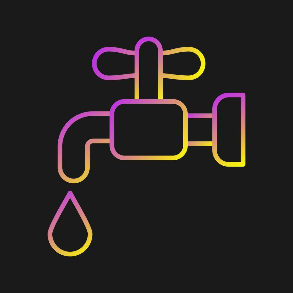 Water Tap Vector Icon