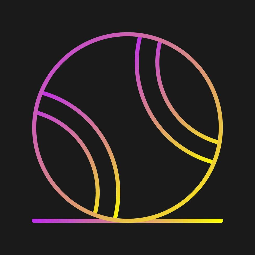 Tennis Vector Icon
