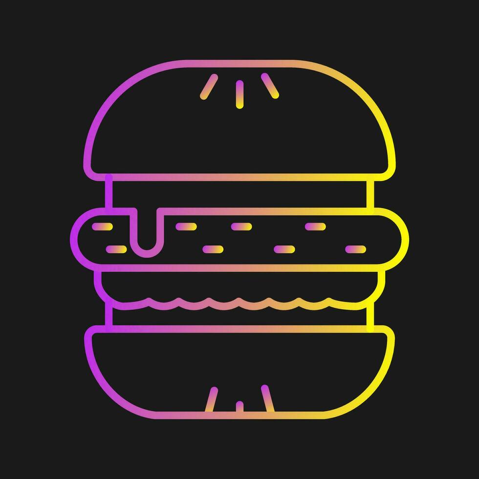 Burger Vector Icon