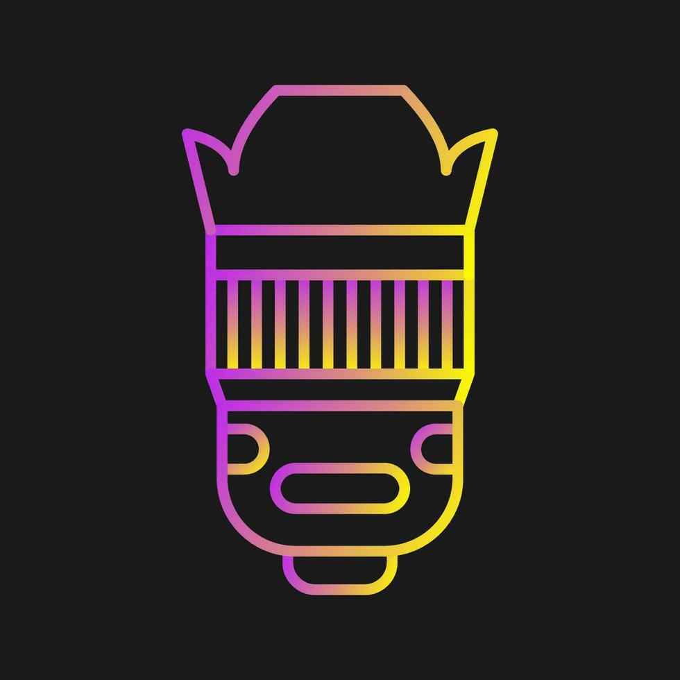 Camera Lens Vector Icon