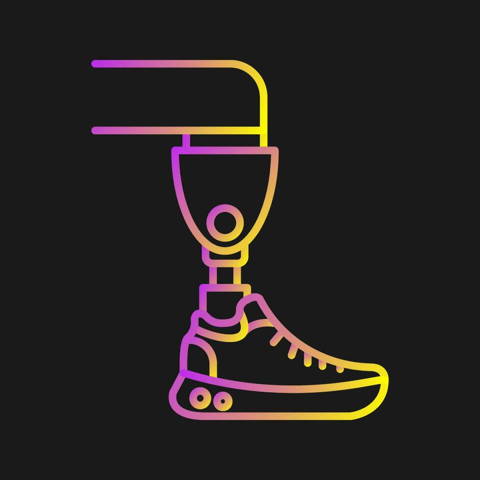 Prosthetics Vector Icon
