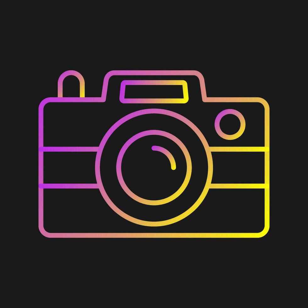 Photo Camera Vector Icon