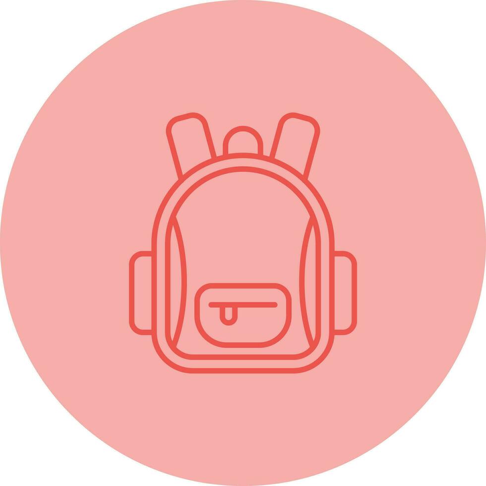 Backpack Vector Icon