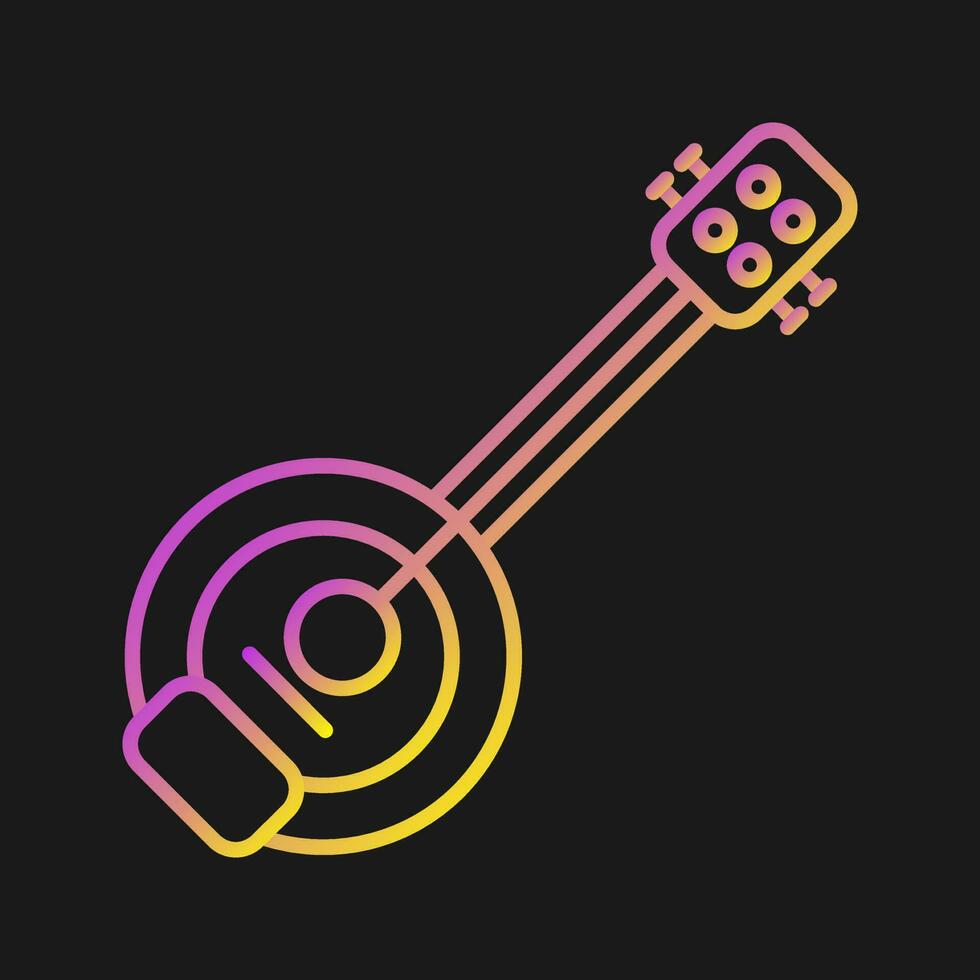 Mandolin Vector Icon