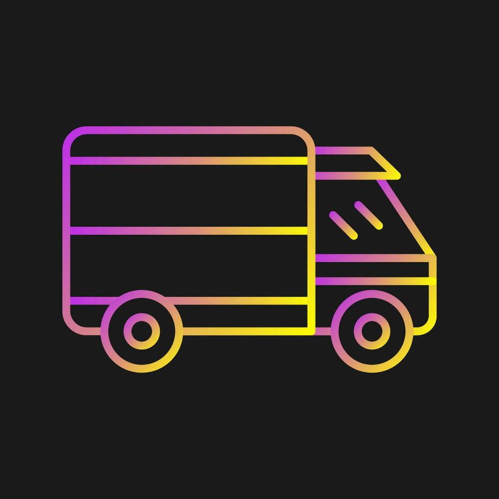 Delivery Truck Vector Icon