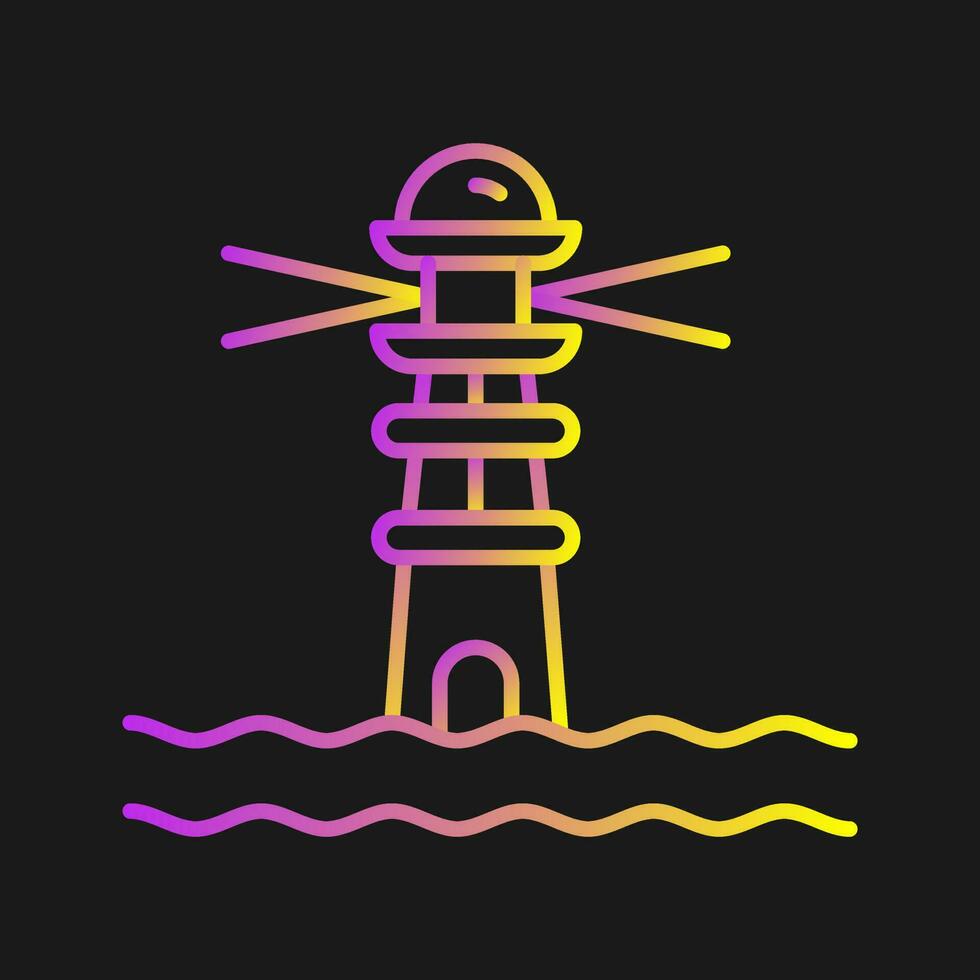 Lighthouse Vector Icon