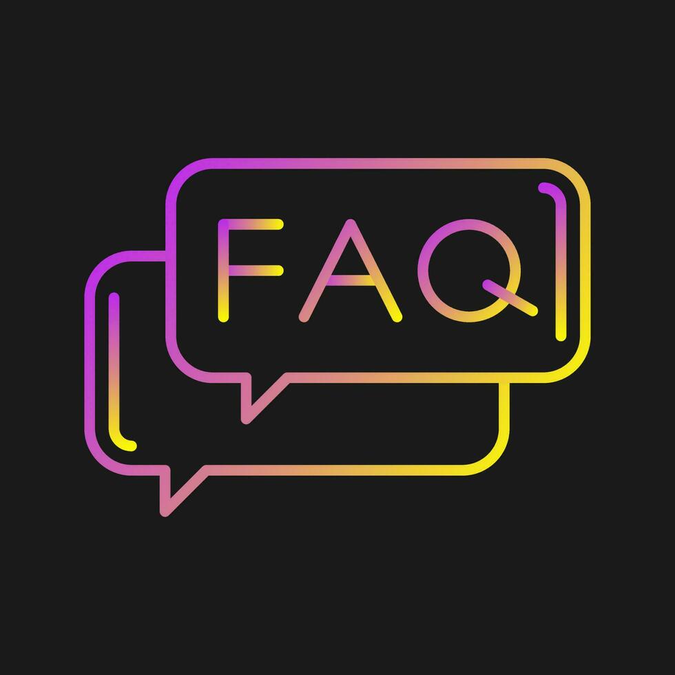 FAQ Vector Icon