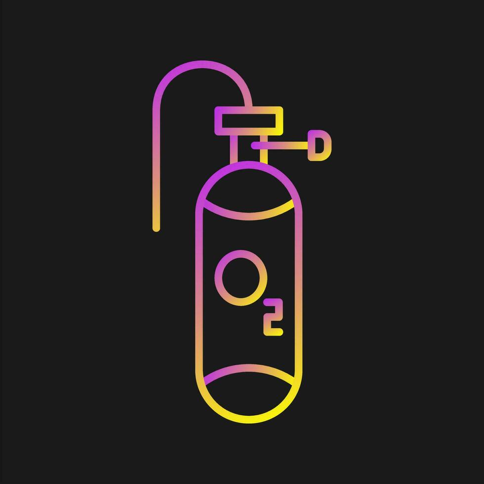 Oxygen Tank Vector Icon