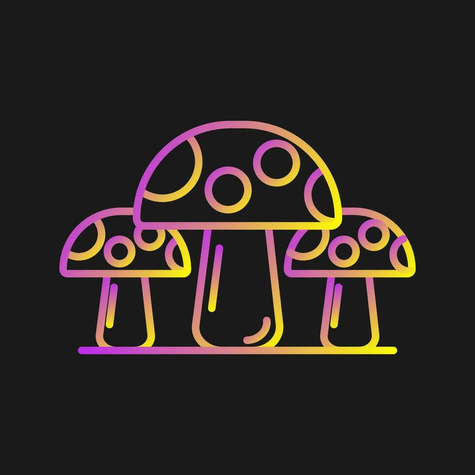 Mushroom Vector Icon