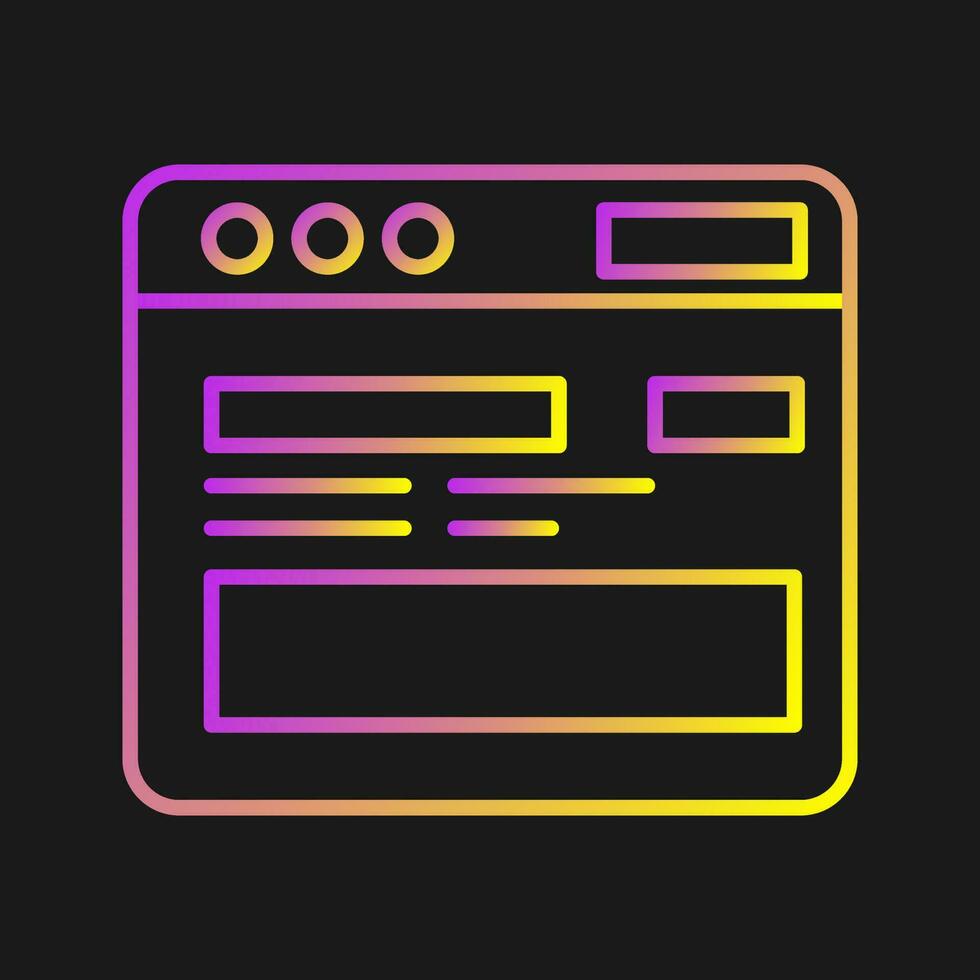 Website Vector Icon