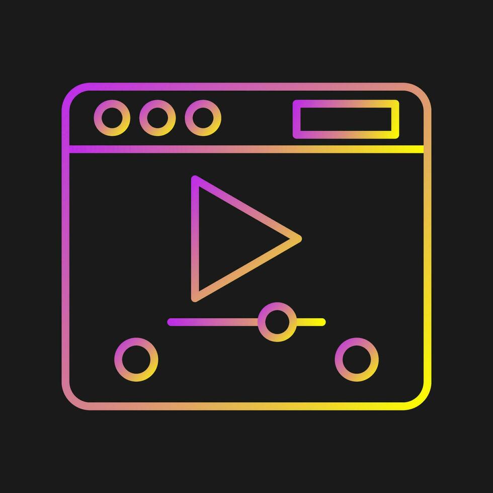 Video Vector Icon