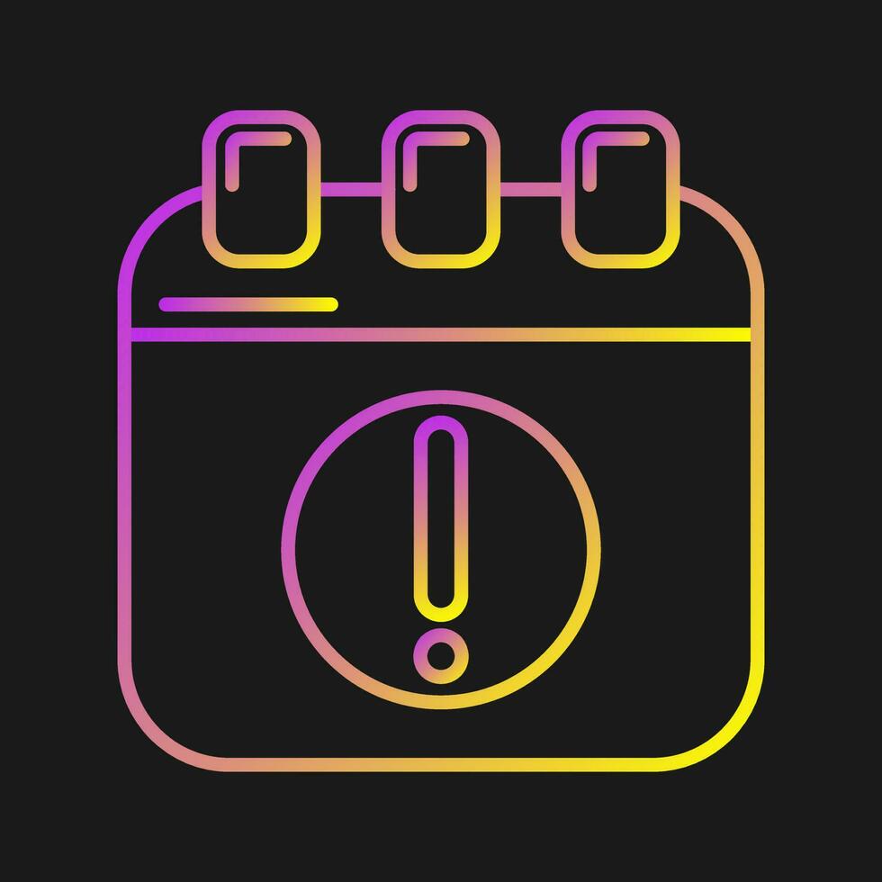 Alert Vector Icon