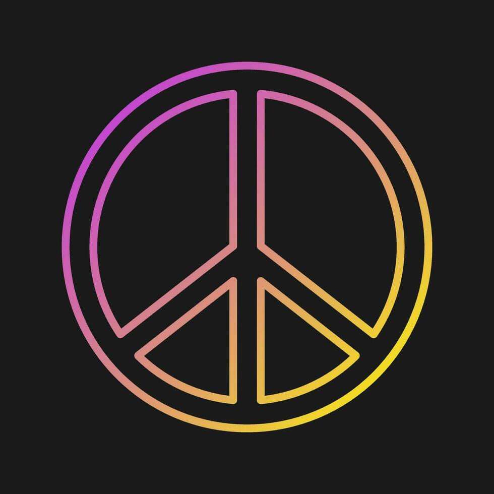 Pacifism Vector Icon
