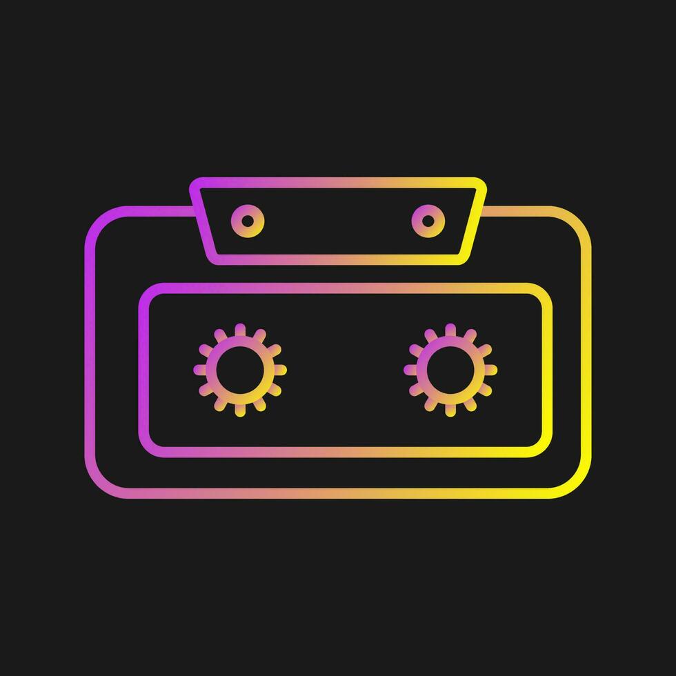 Cassette Vector Icon