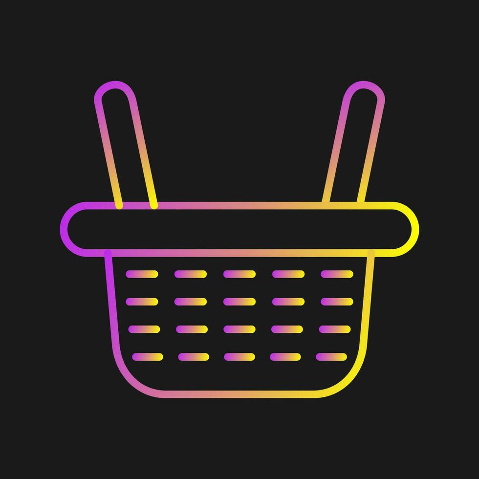 Shopping Basket Vector Icon