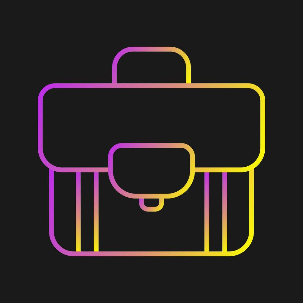 icono de vector de maleta