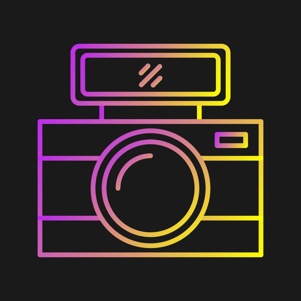Photo Camera Vector Icon
