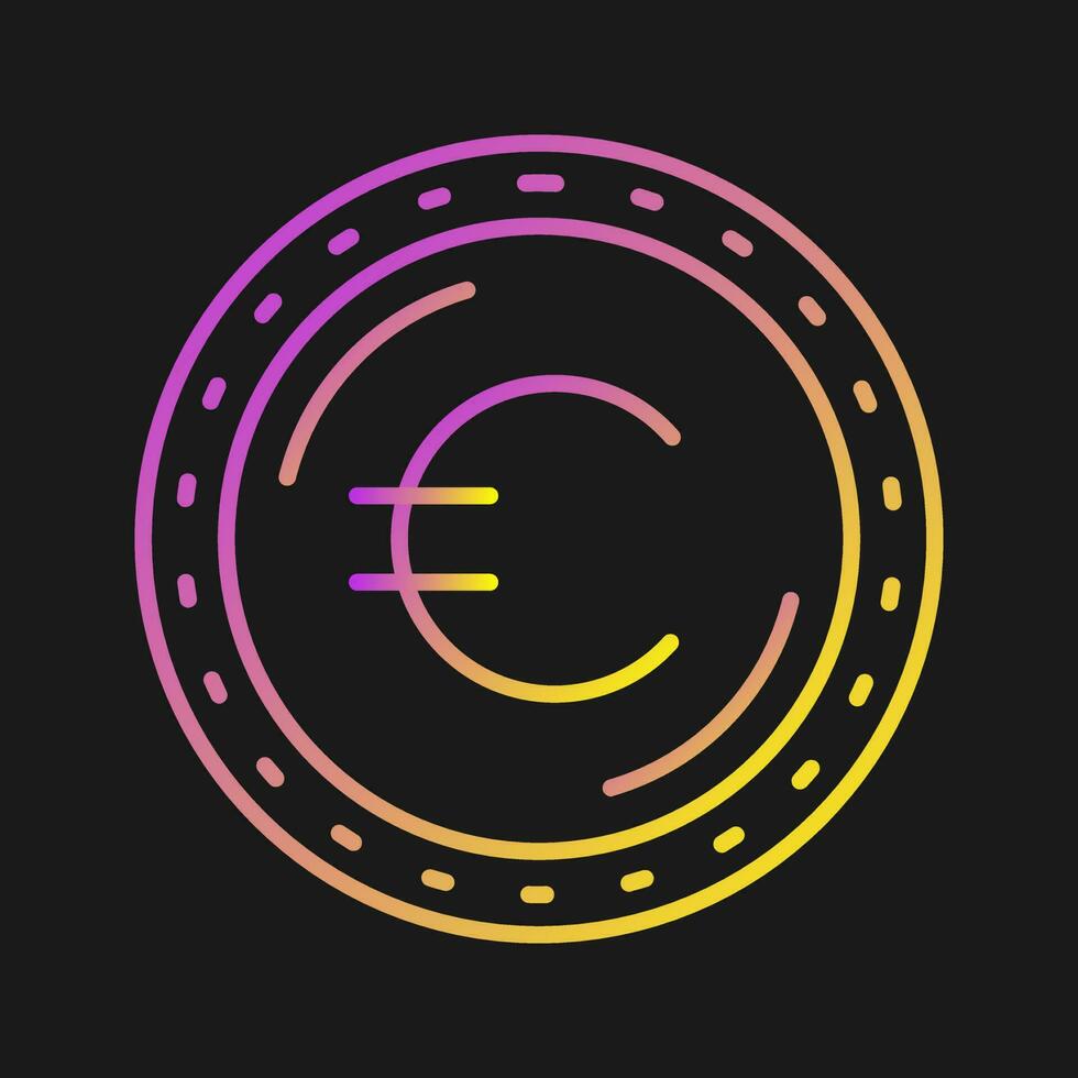 Euro Currency Vector Icon